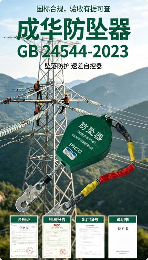 防坠器安全证书